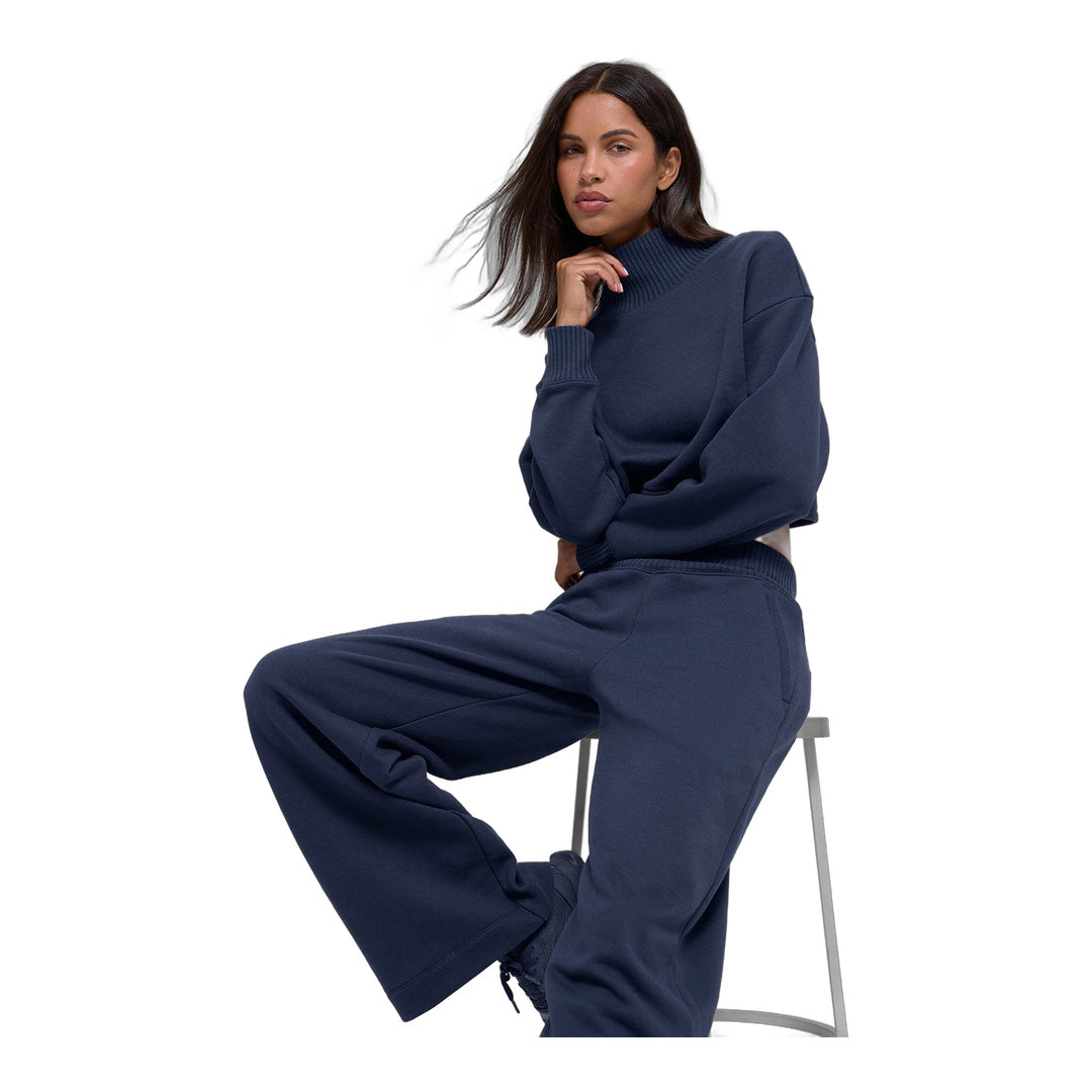alo Cropped Serenity Coverup - Navy by Alo Yoga