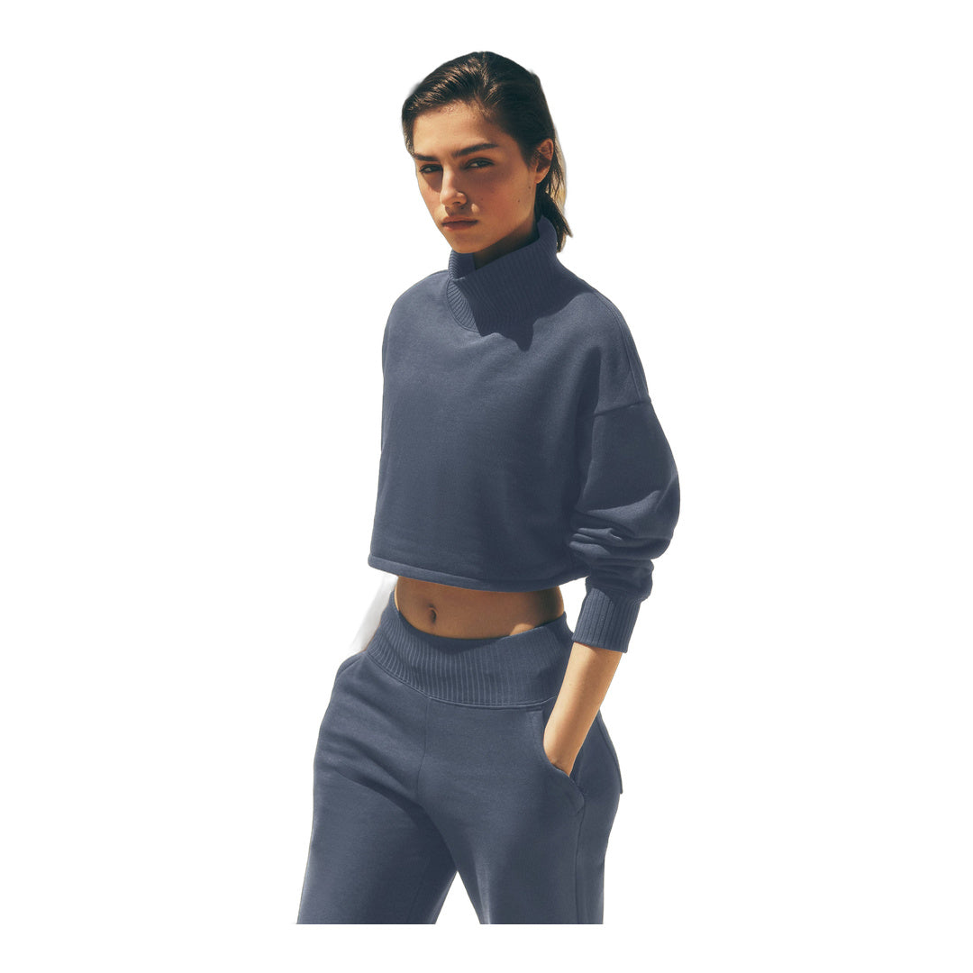 alo Cropped Serenity Coverup - Bluestone by Alo Yoga