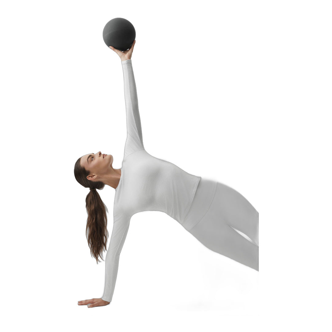 alo Ribbed Modal Long Sleeve - White by Alo Yoga