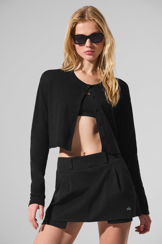 Supernatural Sweater Cardigan - Black (W3934R)