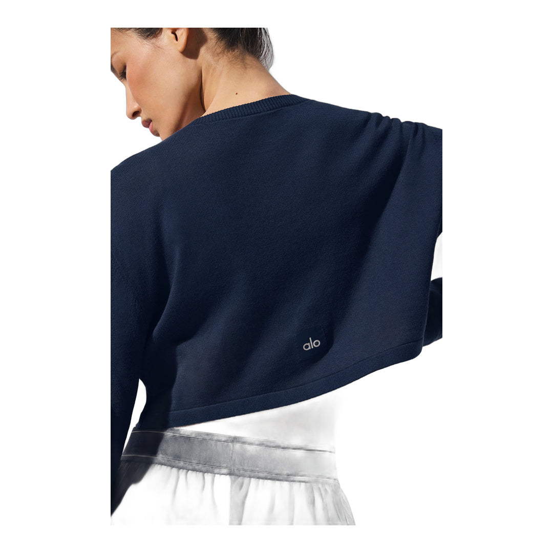 alo Supernatural Sweater Cardigan - Navy by Alo Yoga