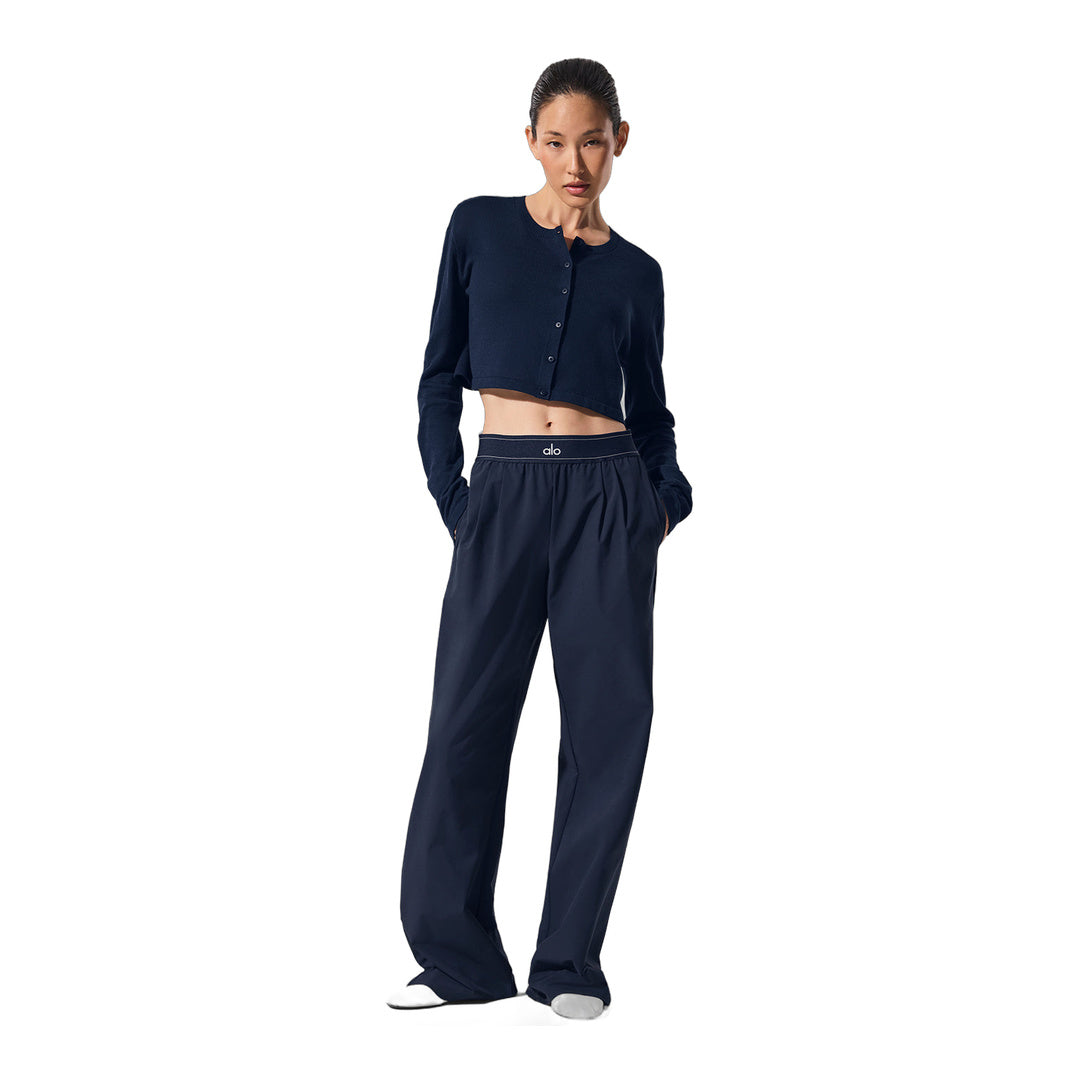 alo Supernatural Sweater Cardigan - Navy by Alo Yoga