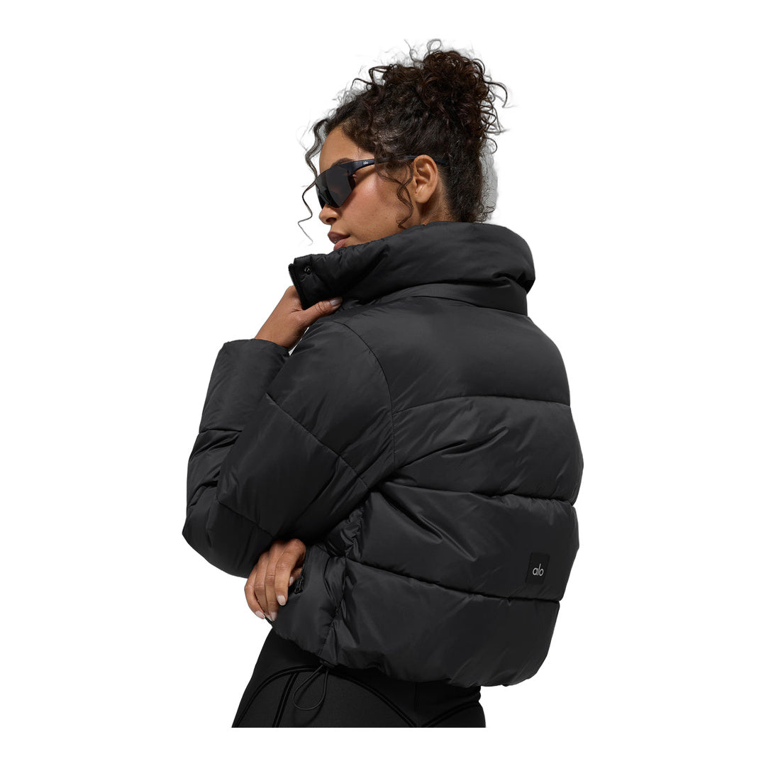 alo Gold Rush Puffer - Black by Alo Yoga