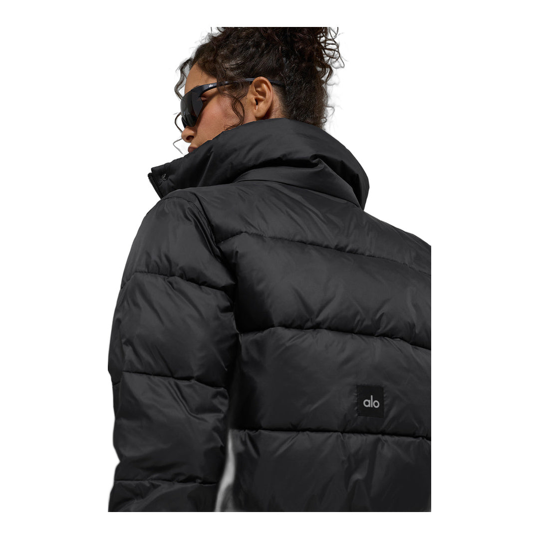 alo Gold Rush Puffer - Black by Alo Yoga