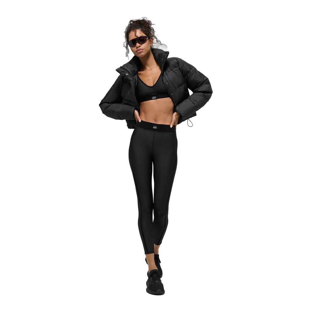 alo Gold Rush Puffer - Black by Alo Yoga