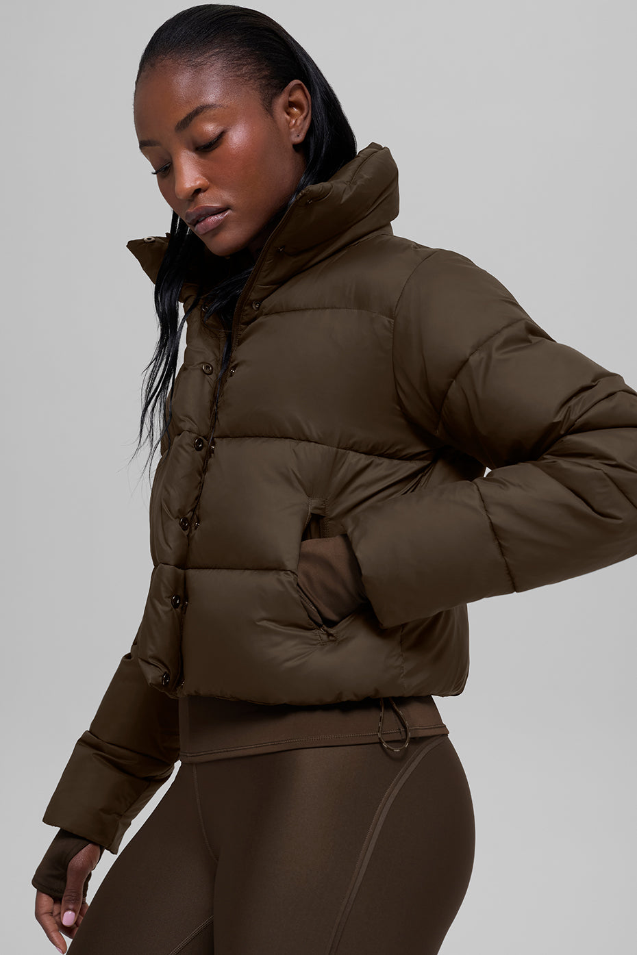 Gold Rush Puffer - Espresso (W4380R)