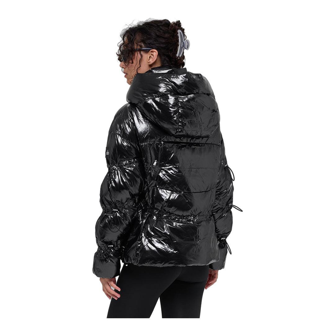 alo Stunner Puffer Jacket - Black by Alo Yoga