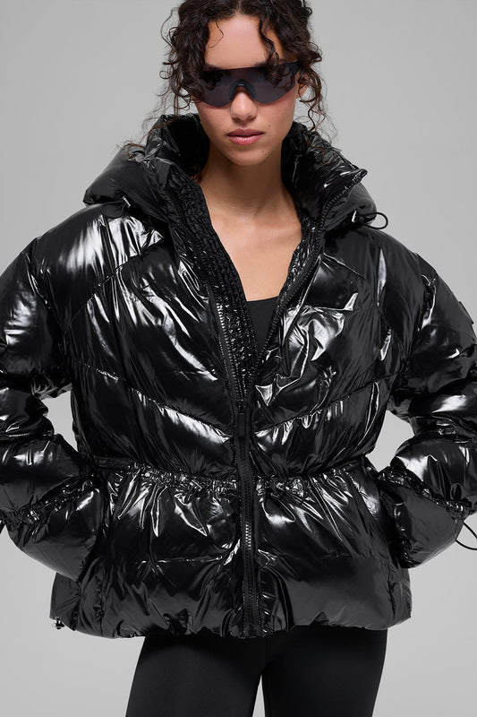 Stunner Puffer Jacket - Black (W4430R)