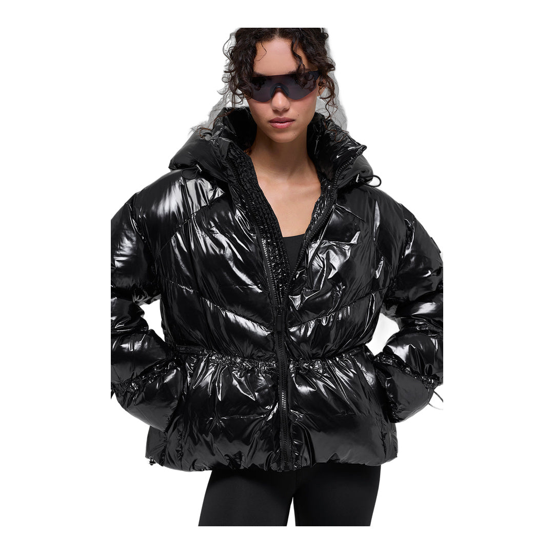 alo Stunner Puffer Jacket - Black by Alo Yoga