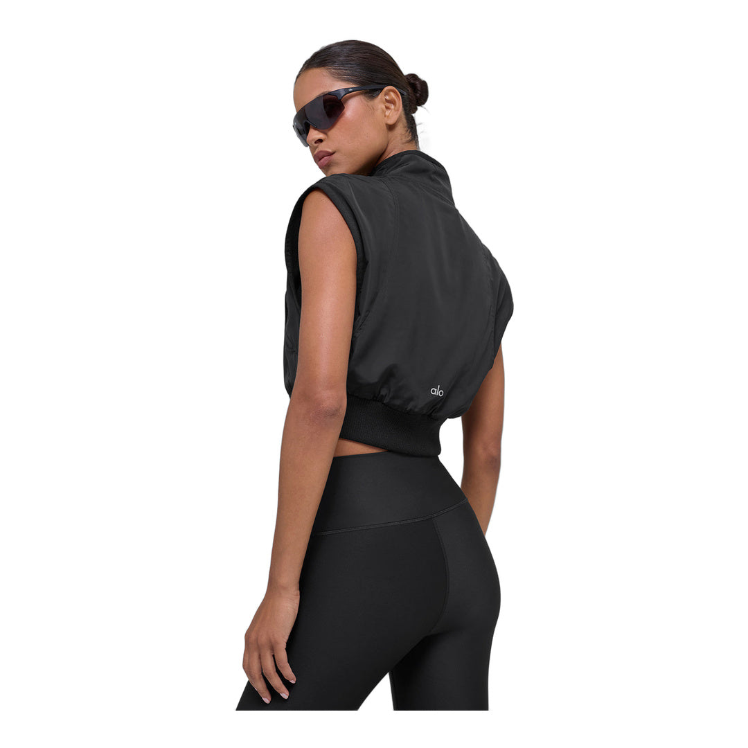 alo In Motion Vest - Black by Alo Yoga
