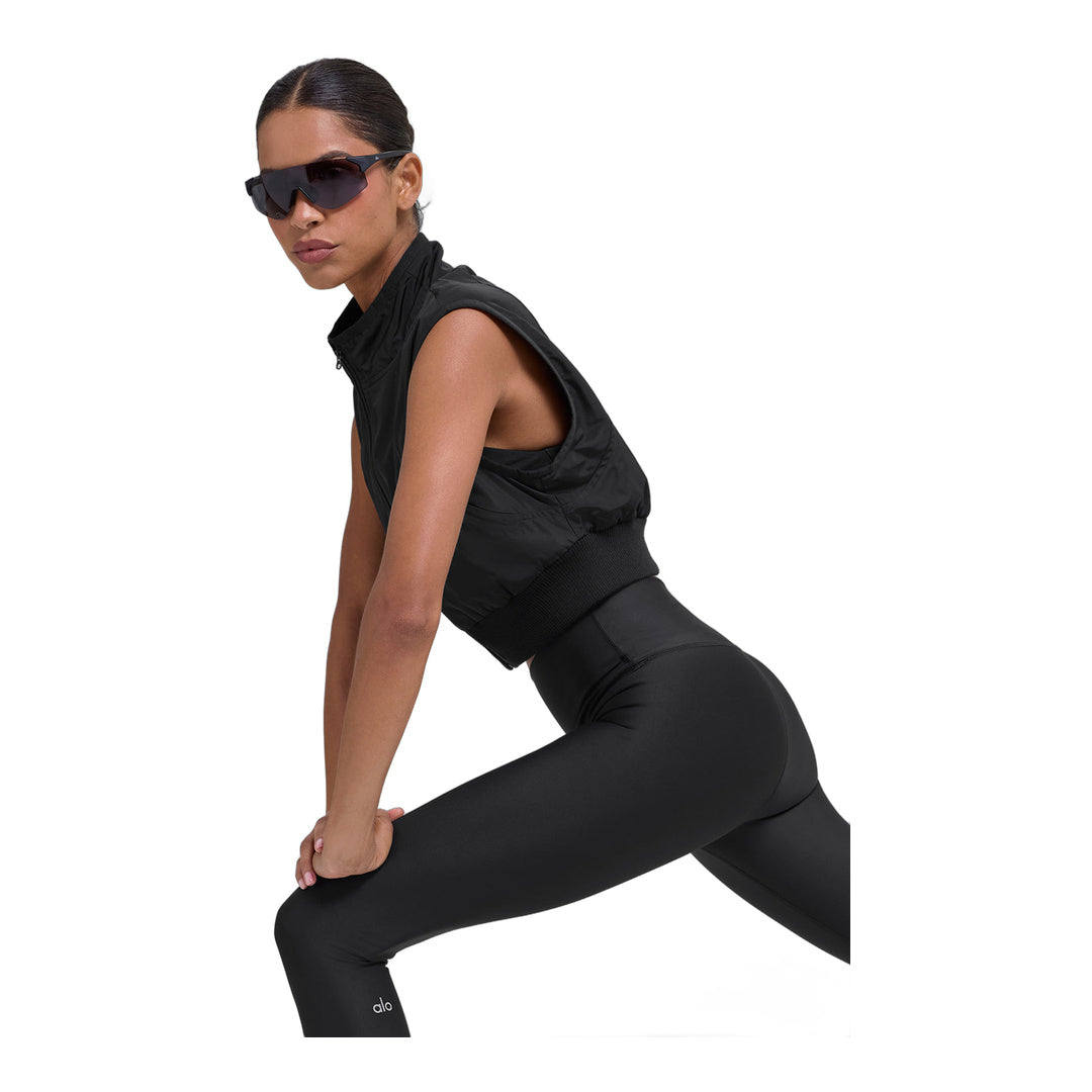 alo In Motion Vest - Black by Alo Yoga