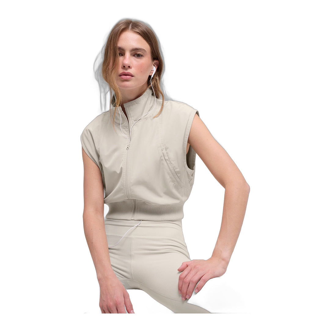 alo In Motion Vest - Bone by Alo Yoga