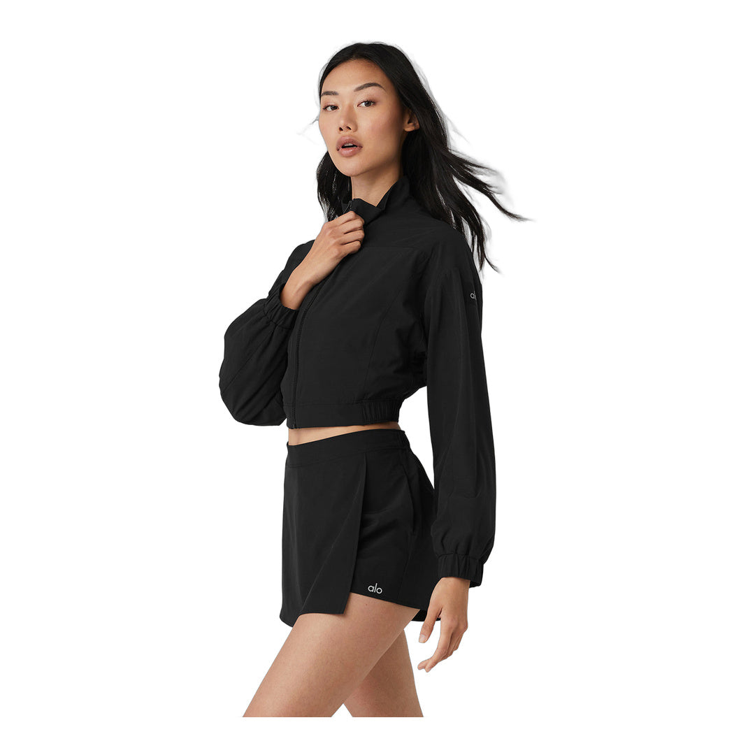 alo Clubhouse Jacket - Black by Alo Yoga