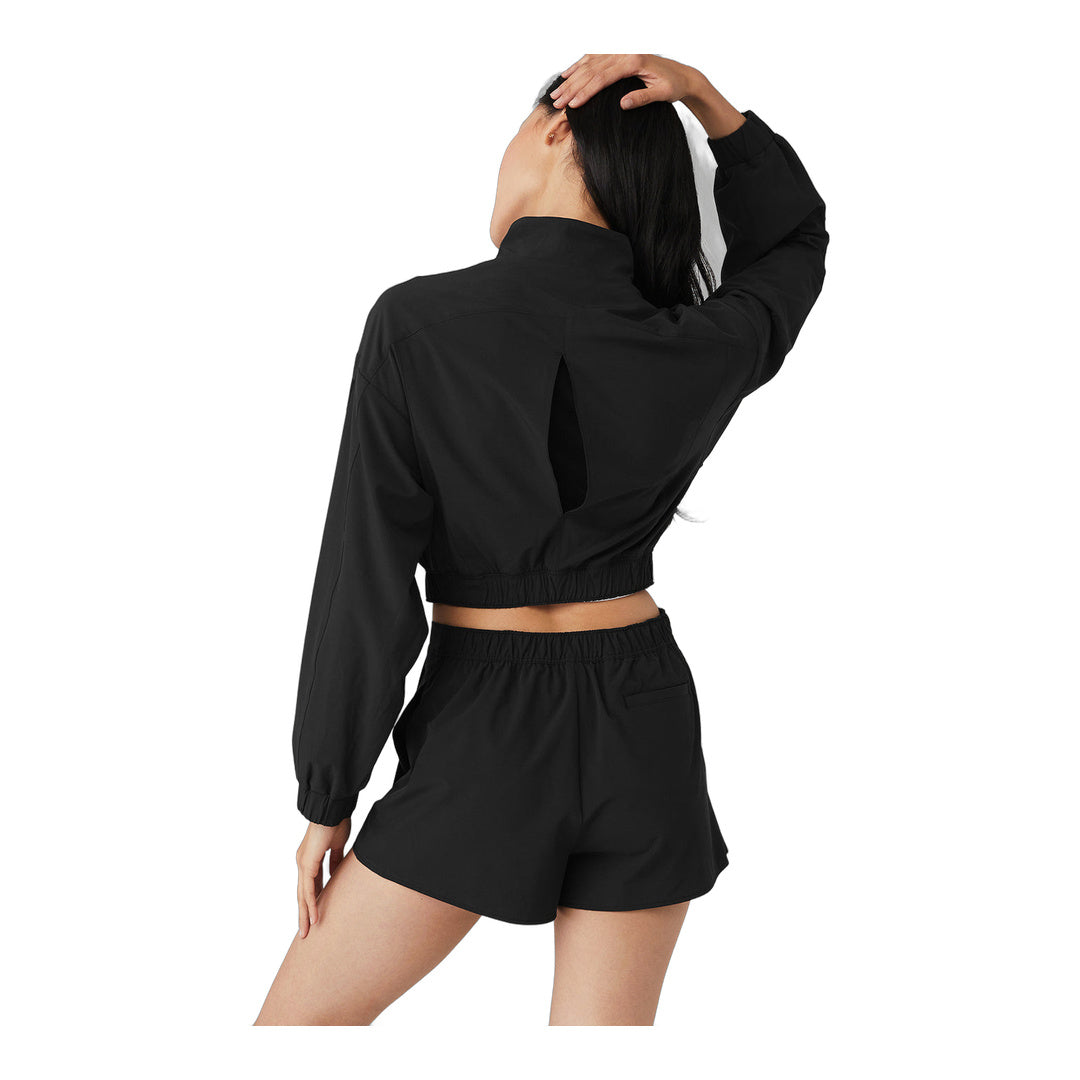 alo Clubhouse Jacket - Black by Alo Yoga