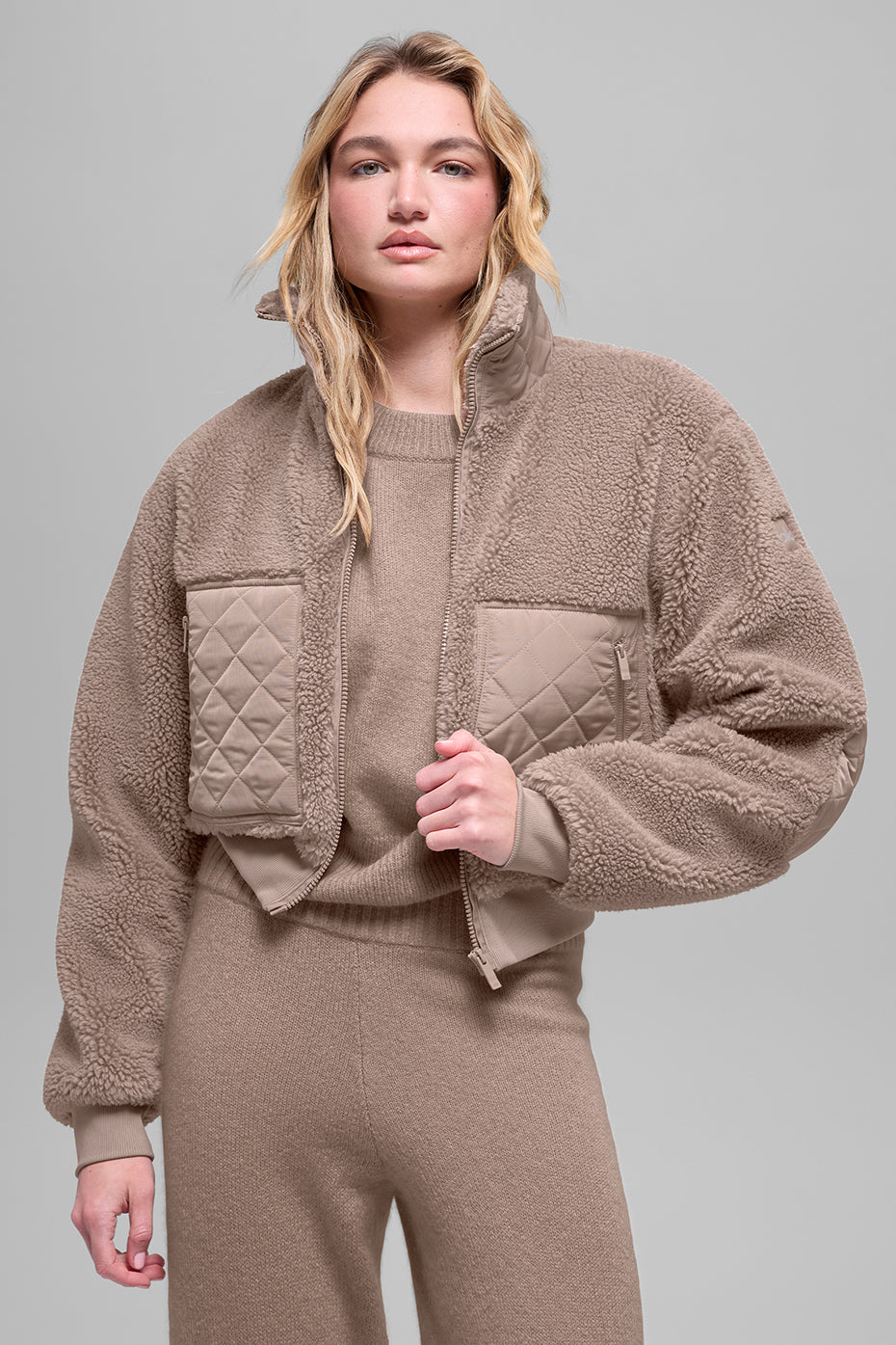 Sherpa Edge Bomber - Chai Latte (W4530R)