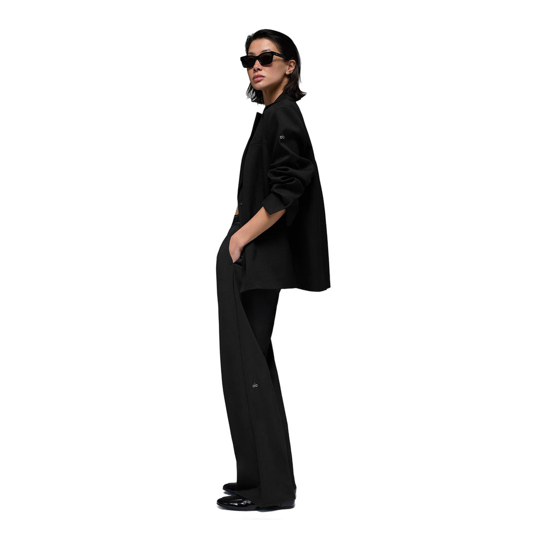alo First-Class Blazer - Black by Alo Yoga