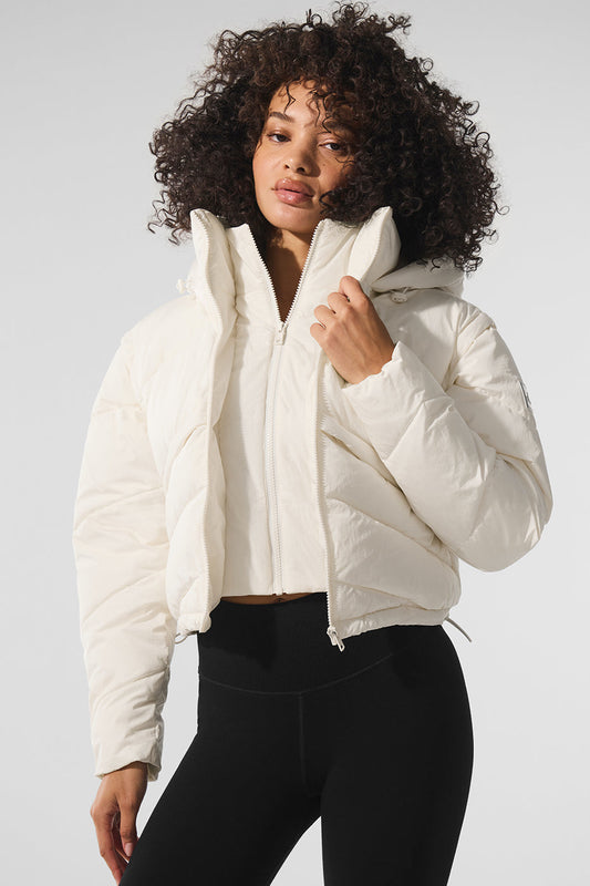 Glacier Puffer - Ivory (W4609R)