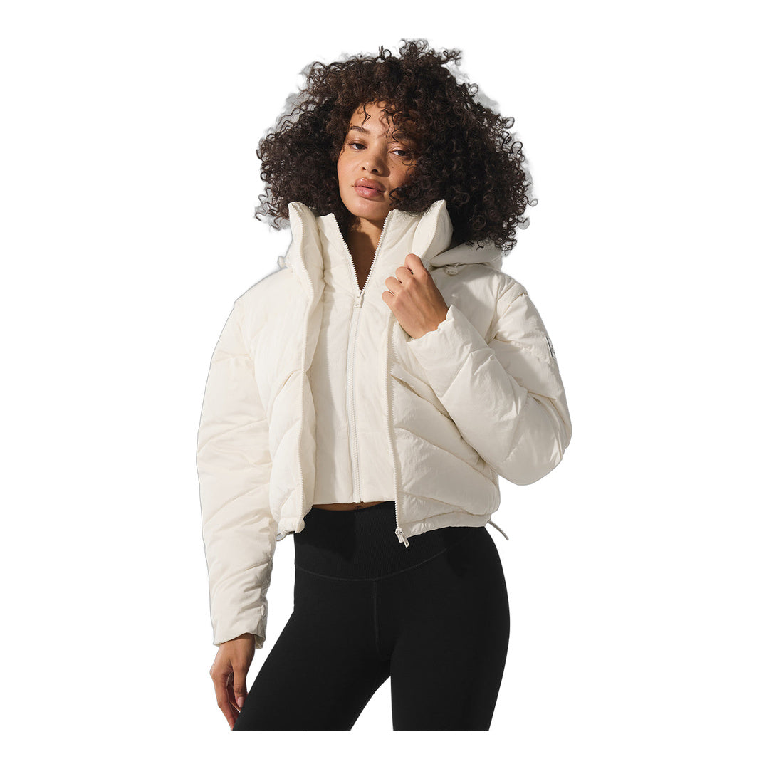 alo Glacier Puffer - Ivory by Alo Yoga