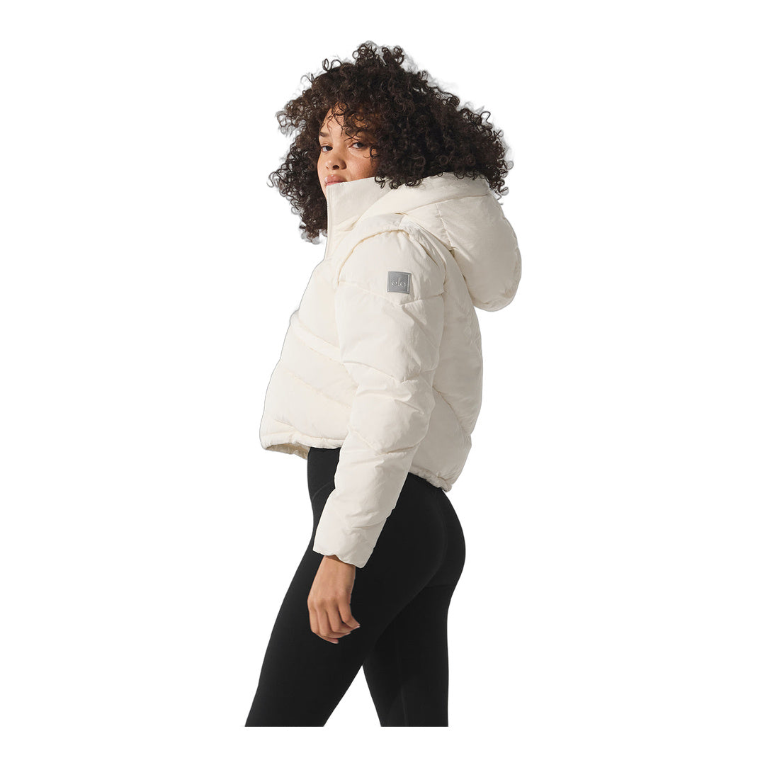 alo Glacier Puffer - Ivory by Alo Yoga