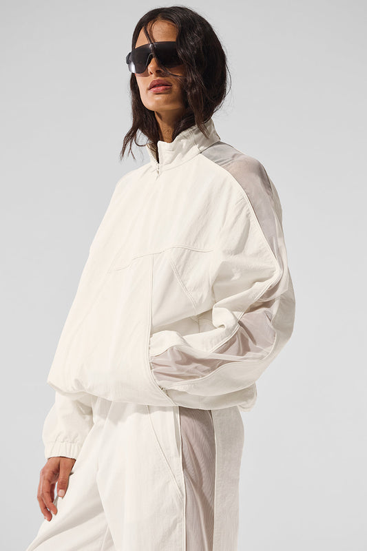 Origin Full-Zip Track Jacket - Ivory (W4656R)