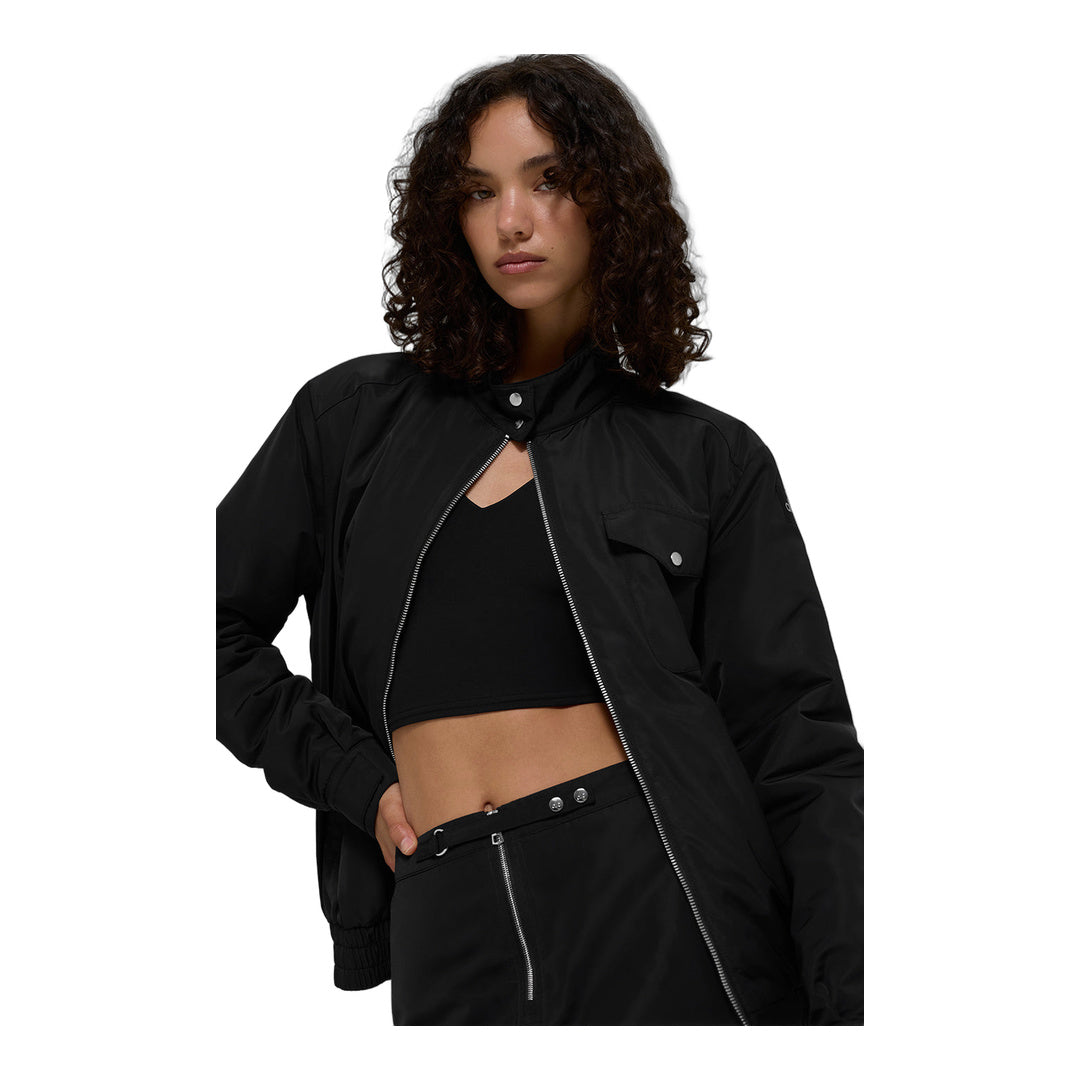 alo Work It Bomber - Black by Alo Yoga