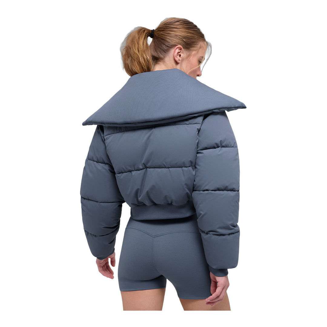 alo Captivate Puffer - Bluestone by Alo Yoga