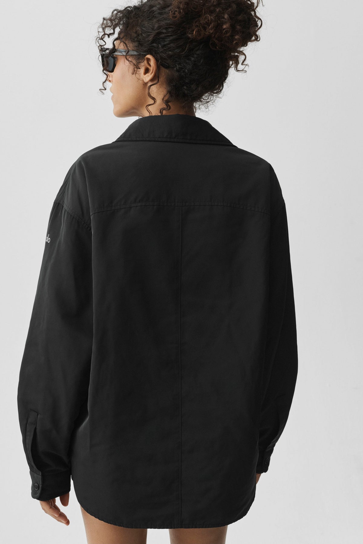 Alo Yoga Socialite Shacket in Black, product image 2 of 6