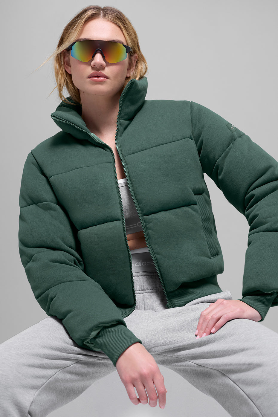 Sweatshirt Puffer - Clover Green (W4758R)