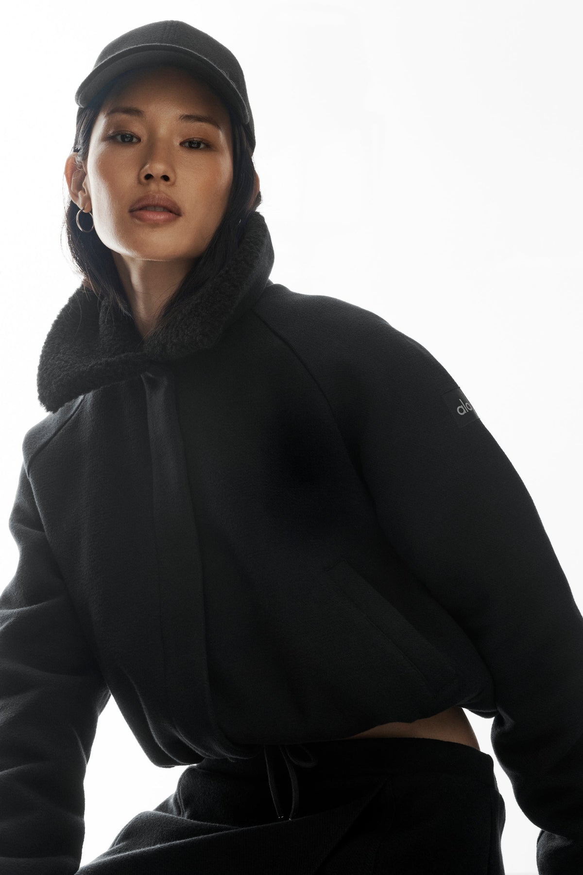 Alo Yoga Alpine Meadow Jacket in Black