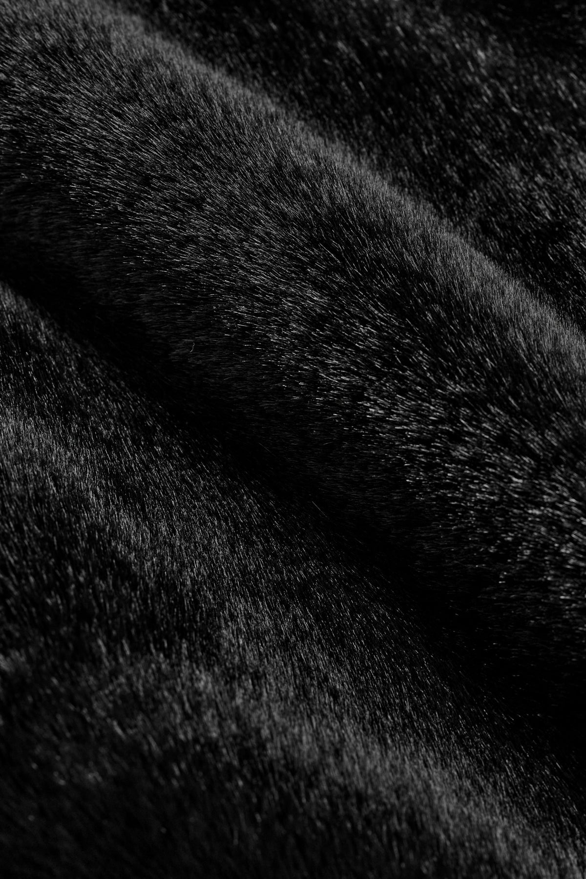 Alo Yoga Faux Fur Cropped Amore Jacket in Black, product image 5 of 5