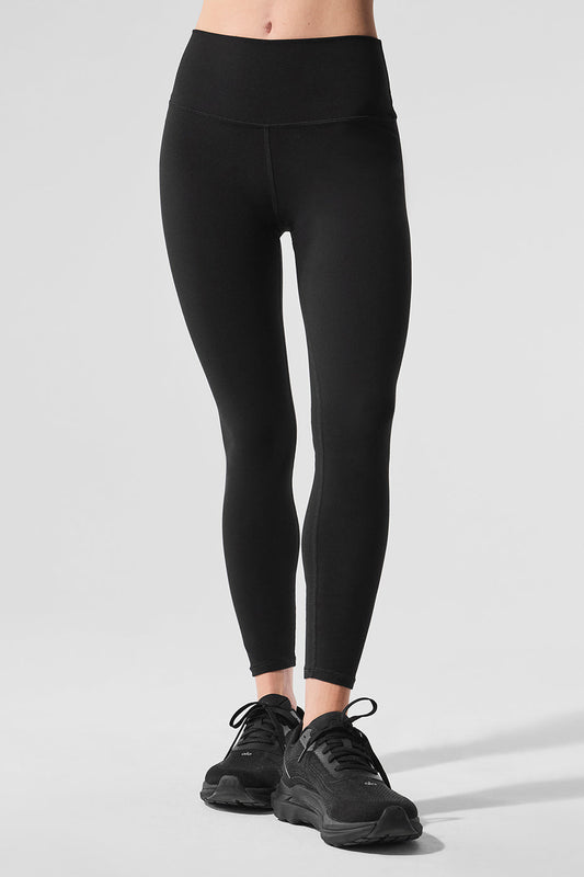 Alosoft High-Waist 7/8 Highlight Legging - Black (W51104R)