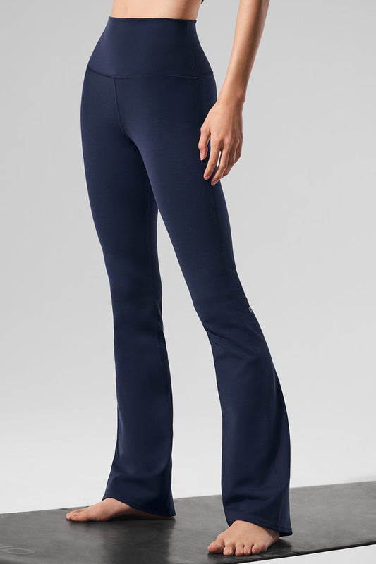 Airbrush High-Waist Bootcut Legging - Navy (W51118R)