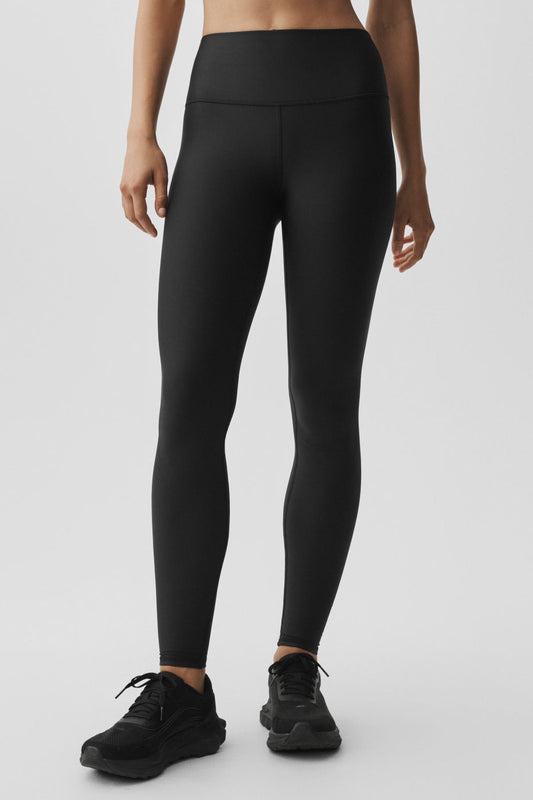 Airlift Winter Warm High-Waist Legging - Black (W51220R)