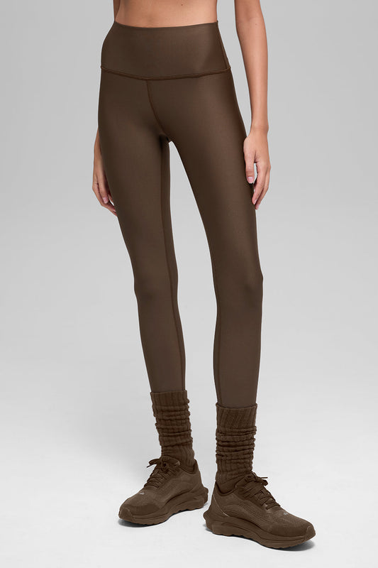 Airlift Winter Warm High-Waist Legging - Espresso (W51220R)