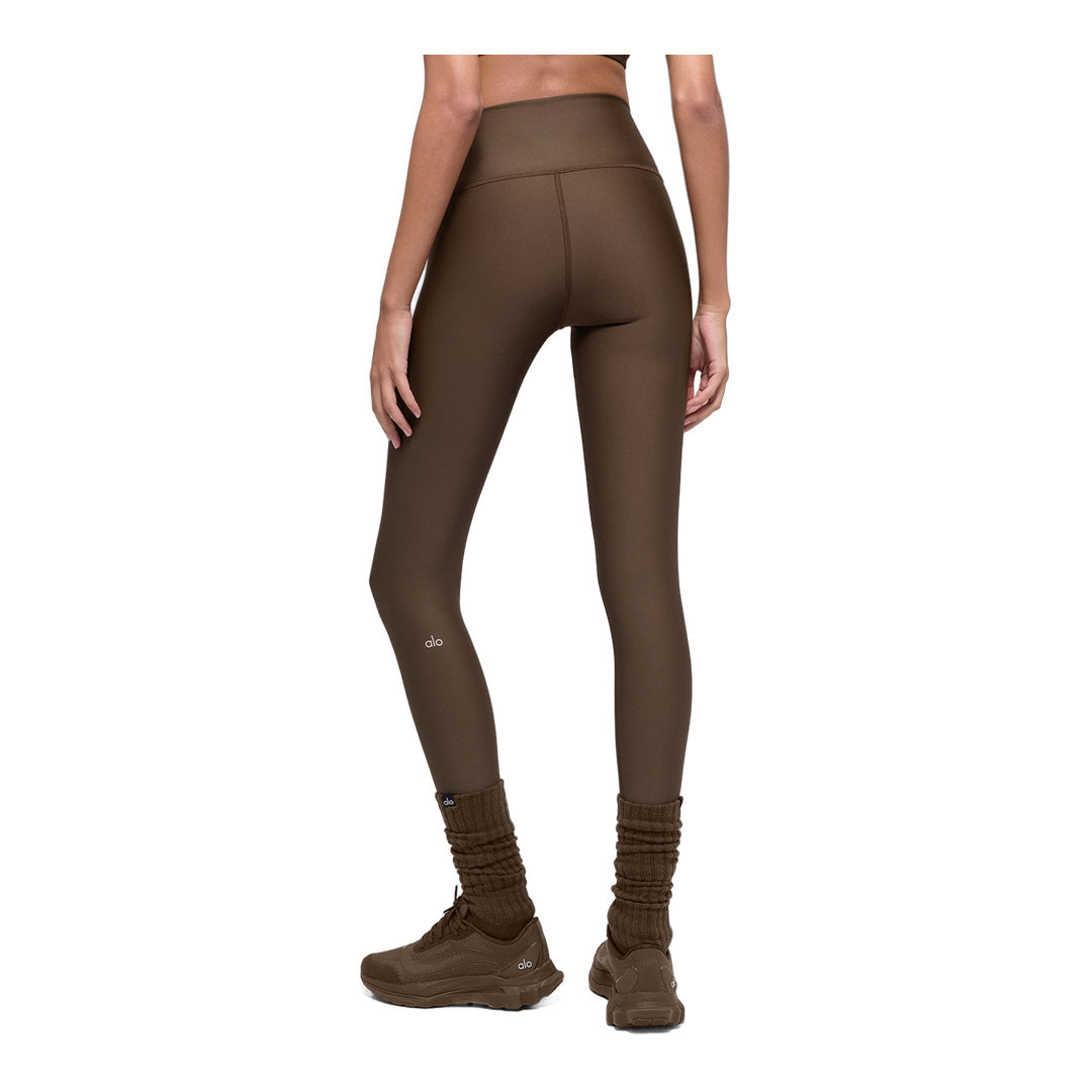 alo Airlift Winter Warm High-Waist Legging - Espresso by Alo Yoga