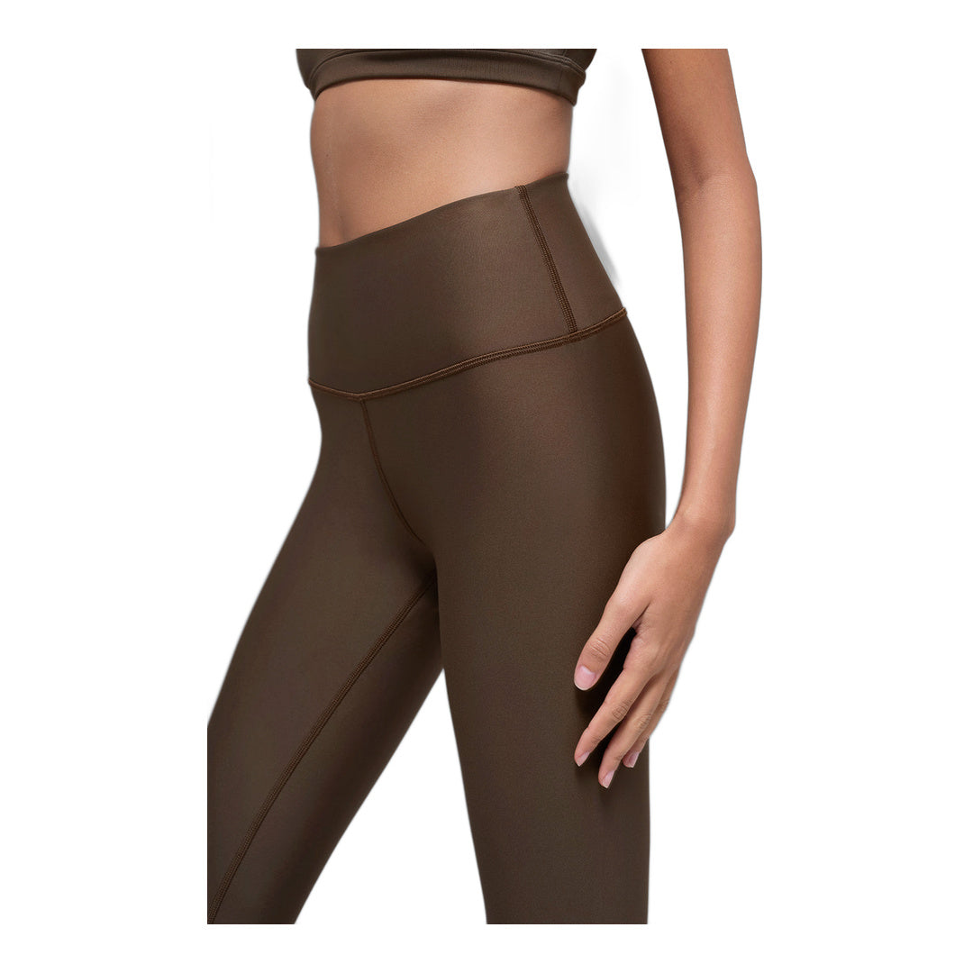 alo Airlift Winter Warm High-Waist Legging - Espresso by Alo Yoga