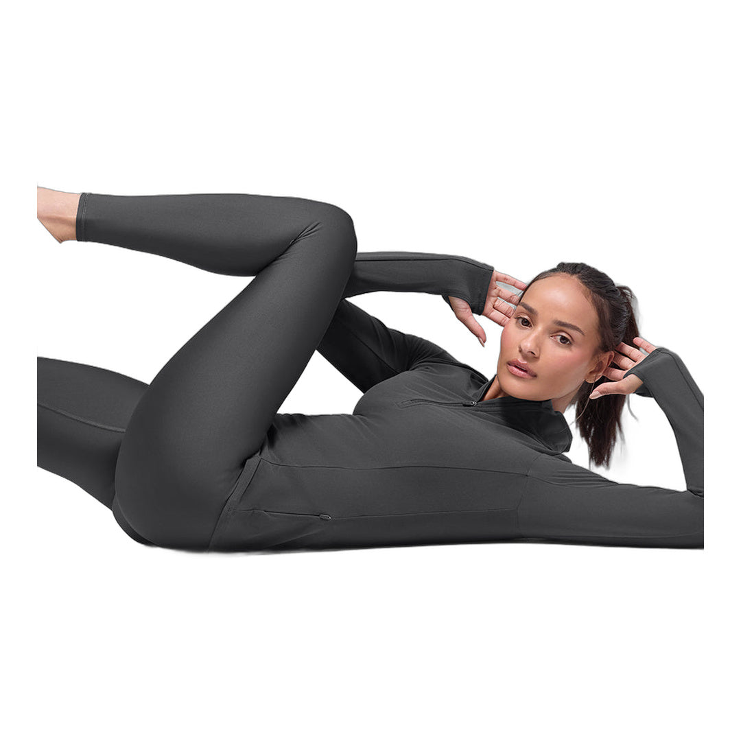 alo Airlift Winter Warm High-Waist Legging - Anthracite by Alo Yoga