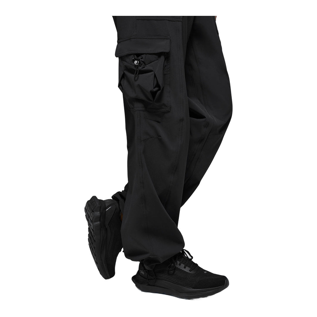 alo Low Rise Megastar Cargo Pant - Black by Alo Yoga