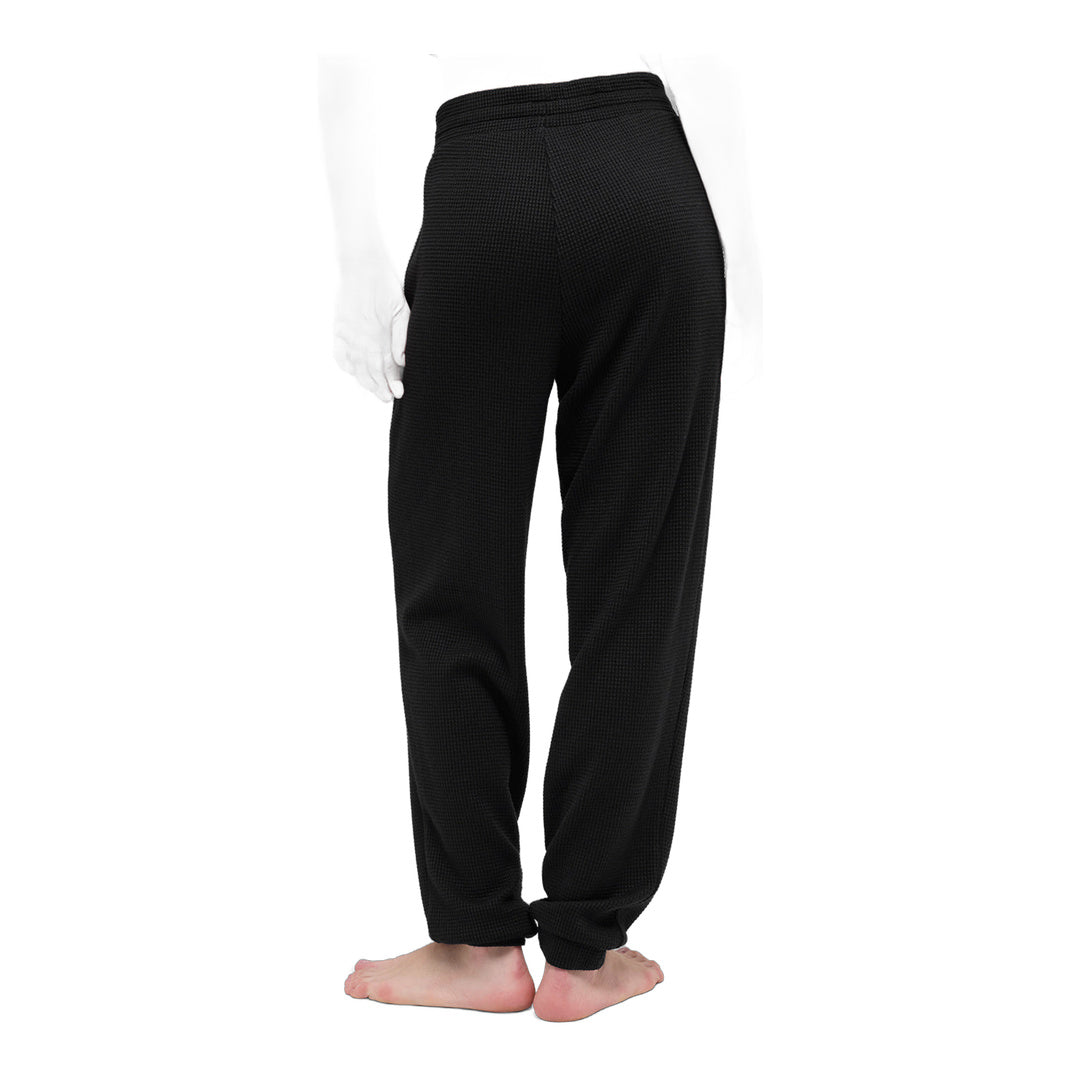 alo Waffle Weekend Escape Jogger - Black by Alo Yoga
