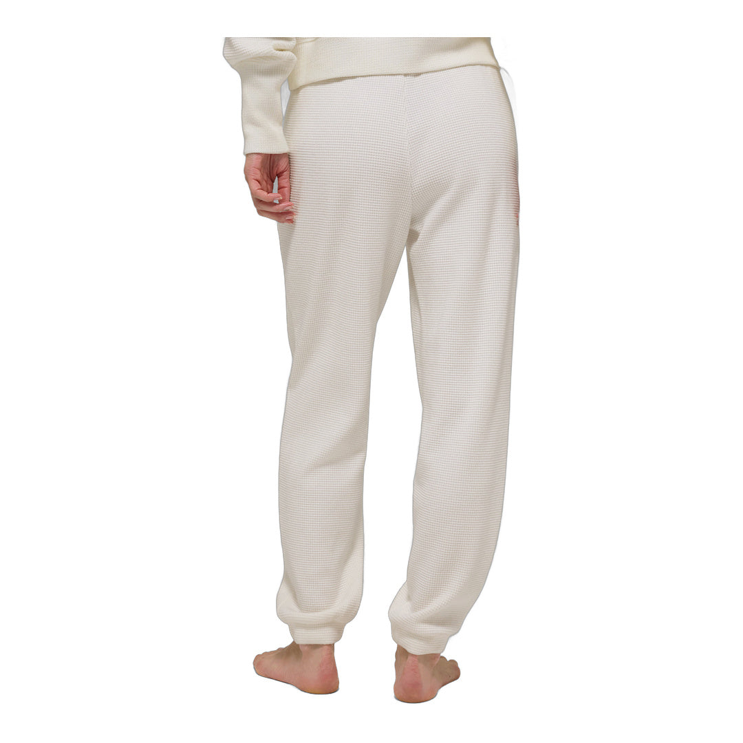 alo Waffle Weekend Escape Jogger - Ivory by Alo Yoga