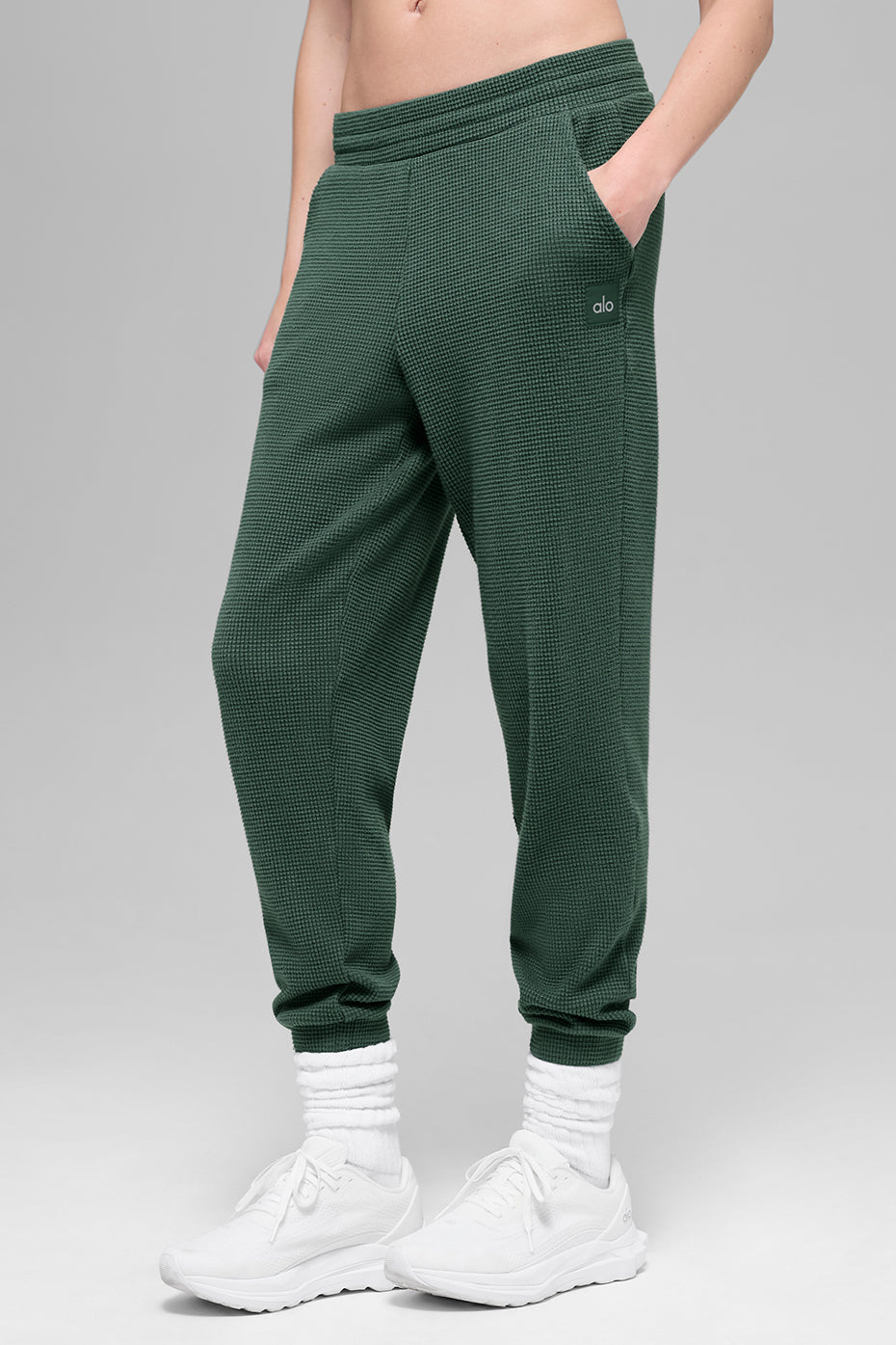 Waffle Weekend Escape Jogger - Clover Green (W51369R)