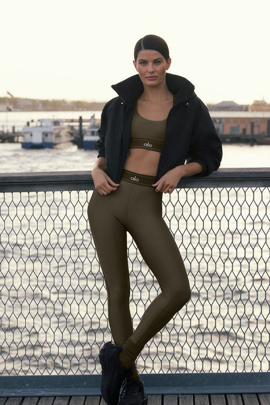 Airlift High-Waist Suit Up Legging - Olive Tree/Olive Tree (W51428R)