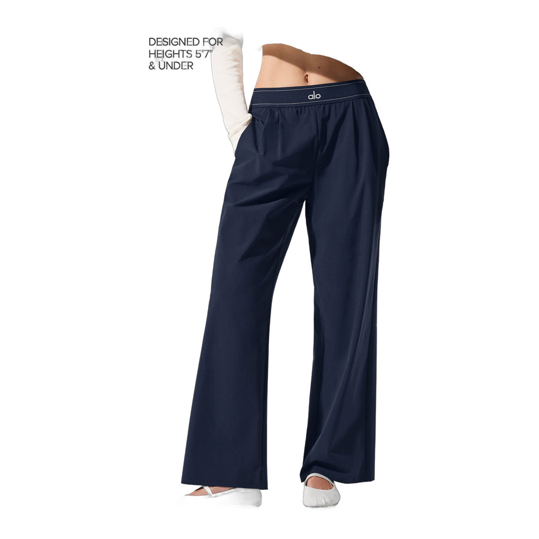 alo Suit Up Trouser (Regular) - Navy by Alo Yoga