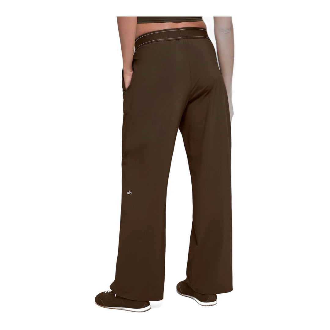 alo Suit Up Trouser (Regular) - Espresso by Alo Yoga