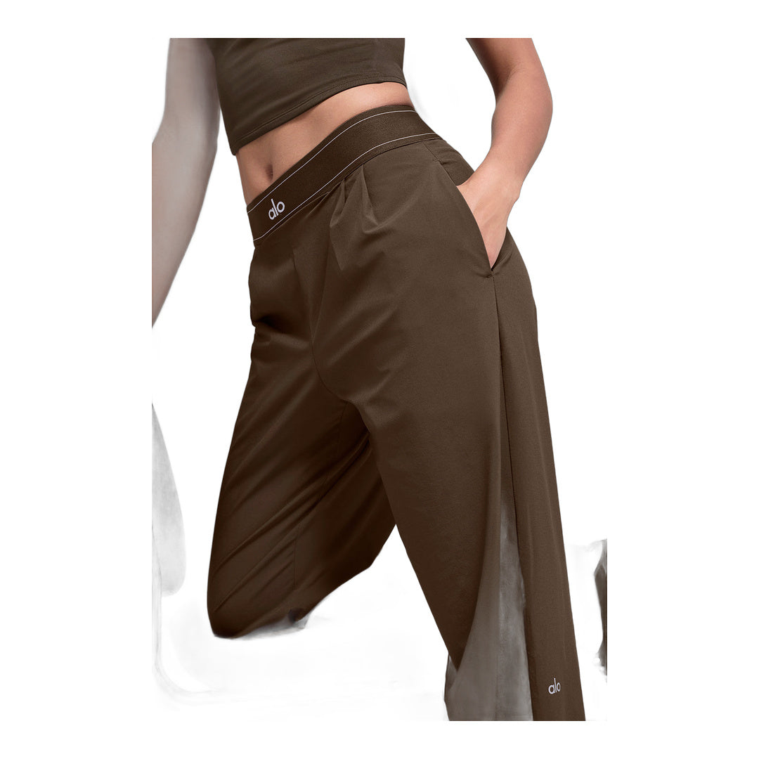 alo Suit Up Trouser (Regular) - Espresso by Alo Yoga