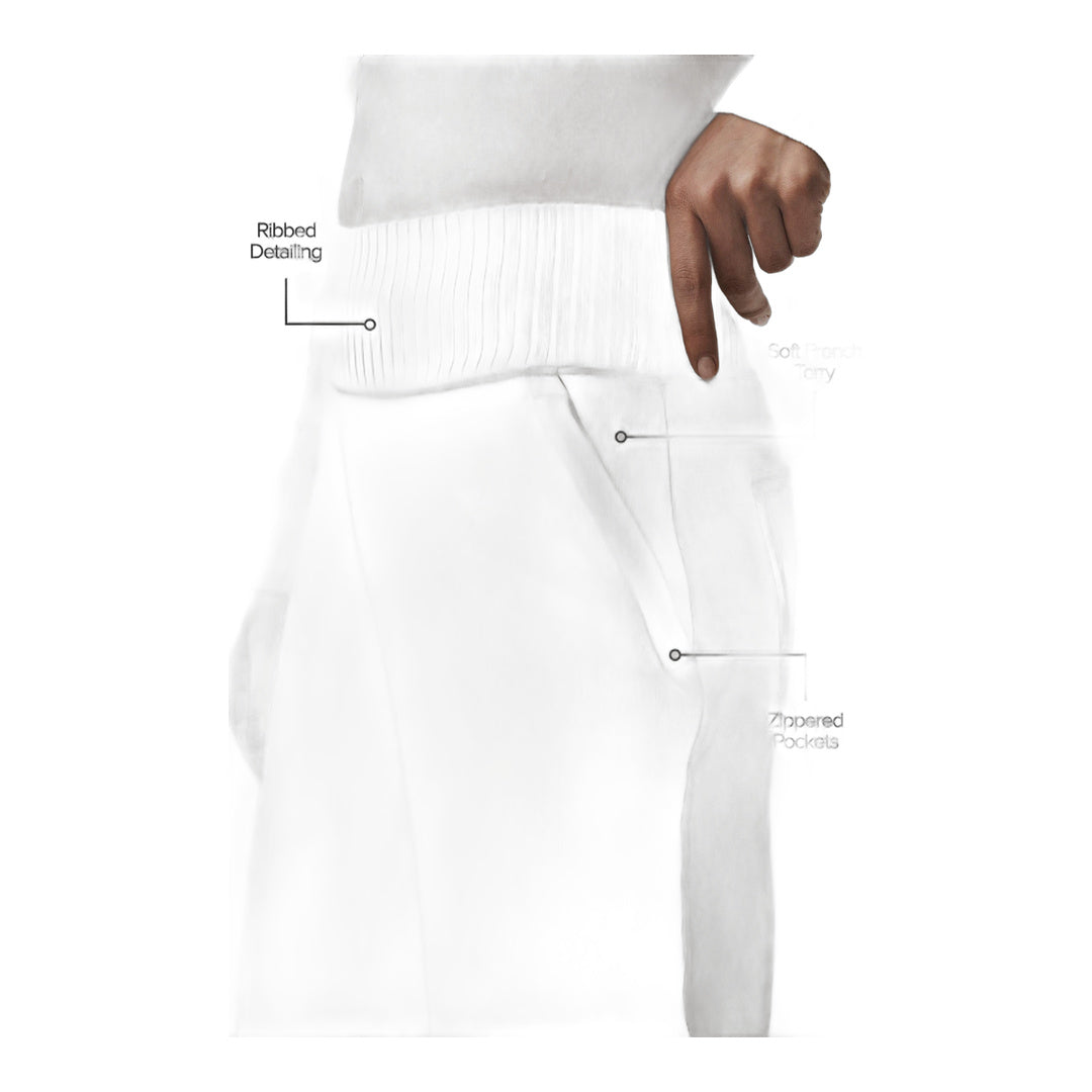 alo Serenity Wide Leg Sweatpant - Ivory by Alo Yoga