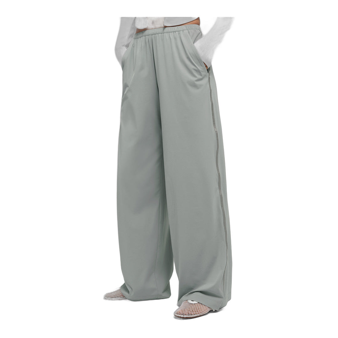 alo Breezy Wide Leg Pant (Long) - Lunar Grey by Alo Yoga