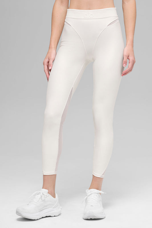 Airlift High-Waist 7/8 Rebel Legging - Ivory (W54178R)