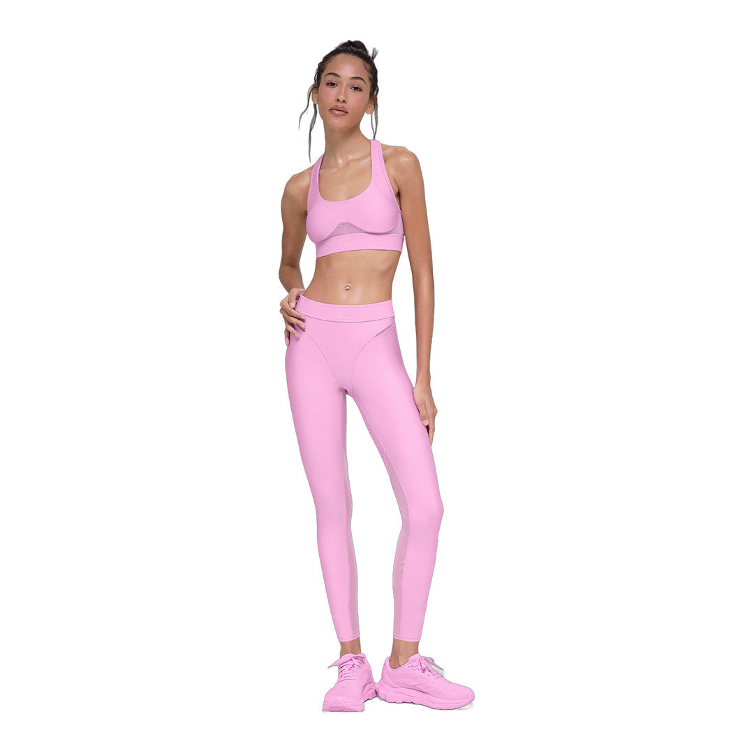 alo Airlift High-Waist 7/8 Rebel Legging - Candy Heart Pink by Alo Yoga