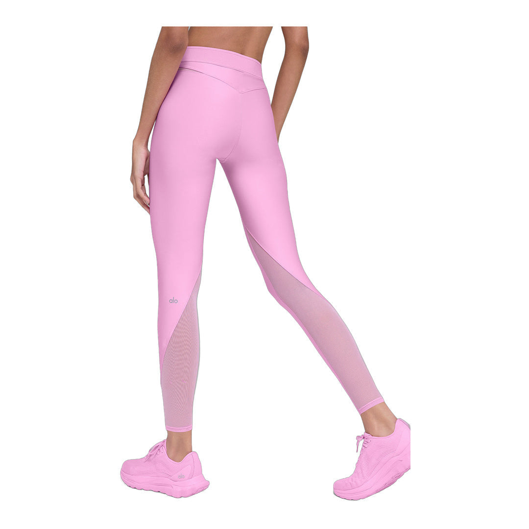 alo Airlift High-Waist 7/8 Rebel Legging - Candy Heart Pink by Alo Yoga
